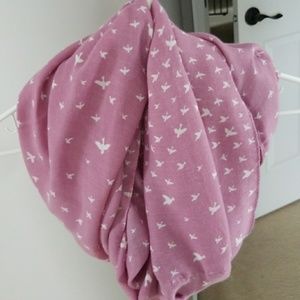 Light Pink infinity scarf